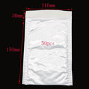 Bulk 50 Shockproof White Foam Envelope Bag Self-sealing Padded Mail Bubble Bag Envelope Shipping Office Packaging Parcel