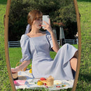 Vestido de gasa para mujer verano 2021 nuevo vestido largo bohemio 3027 #