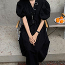 women v neck summer long chiffon dress 5123#