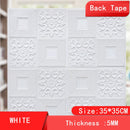 Foam Wallpaper Self-Adhesive Waterproof Moisture-proof Anti-collision Upgrade Thickness 5mm 3d Wall stickers Paper