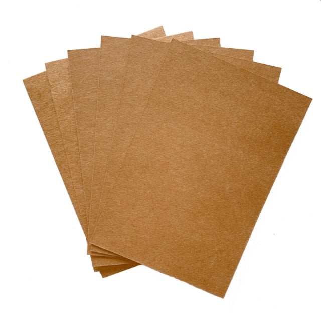 20 piezas tarjeta postal en blanco Kraft marrón blanco negro tarjetas letras vintage papelería carta papel 14*10CM