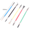 Kit de reparación de teléfonos 8 en 1, cuchillas de desmontaje para reparar teléfonos móviles, Chip IC de computadora, CPU NAND, juego de herramientas manuales para remover metales