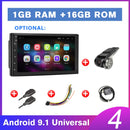 Podofo 2 din Car Radio 2.5D GPS Android Multimedia Player Universal 7" audio Navigation For Volkswagen Nissan Hyundai Kia Toyota