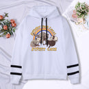 Support Your Local Street Cats Print Women Hoodie Cartoons Crewneck Clothes Vintage Loose Sweatshirt Street Hip Hop Hoody Womens