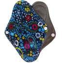 [Lecy Eco Life] Cloth Menstrual pads for monthly，washable panty liner with bamboo charcoal inner size 16*22cm