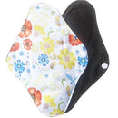 [Lecy Eco Life] Cloth Menstrual pads for monthly，washable panty liner with bamboo charcoal inner size 16*22cm