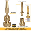 Multi-Function  Car Wash High Pressure Durable Hand-Held Tools Home Garden Irrigation Spray Gun Adjustable Brass Sprinkler