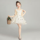 2020 Girl Children Wedding Dress Formal long Mesh Princess Prom Dress Party for Girl