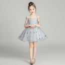 2020 Girl Children Wedding Dress Formal long Mesh Princess Prom Dress Party for Girl