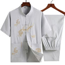 Kurzarm-Sommeranzug für Herren von Tang