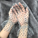 Women lace Arm Sleeves Summer Sunscreen Protect Thin Silk Filigree Mesh Warmers for Women Lady Driving Cycling Gloves перчатки