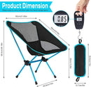 Silla de Camping portátil para exteriores, tela Oxford, plegable, alargada, asiento de Camping para pesca, barbacoa, Festival, Picnic, playa, silla ultraligera