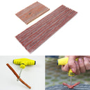 10 Uds coche Tubeless pinchazo diámetro 3,5mm tira de reparación de neumáticos Auto motocicleta neumático sin cámara pinchazo enchufe reparación herramienta Kit
