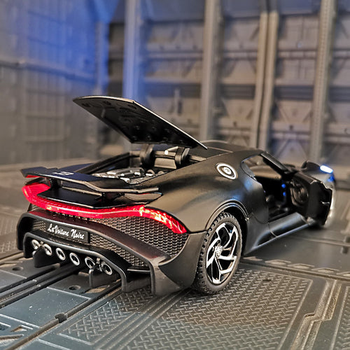 1:32 Bugatti Lavoiturenoire Legierung Sportwagen Modell Diecast Metall Spielzeugfahrzeuge Automodell Sammlung Hohe Simulation Kinder Geschenk