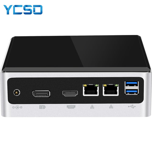 Mini-PC Intel Core i7 10510U 8550U i5 7200U Linux Thin Client Micro-Desktop-Computer Industrie Win 10 pro Minipc 2 LAN-Port