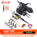 750W SMD Rework Soldering Station 2 in 1 hot air soldering iron LCD Digital display welding station for BGA PCB IC Repair 8898