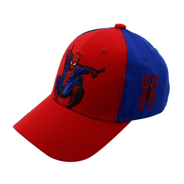 Disney Anime Spiderman Baseballmütze Für Jungen Mädchen Herbst Baby Hüte Kinder Cartoon Mode Sonnenkappen Kinder Hop Hop Hut 2-8 Jahre