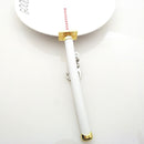 LLavero de Anime Roronoa Zoro espada samurái llavero de Metal vaina llavero Katana hebilla llavero Unisex joyería regalos