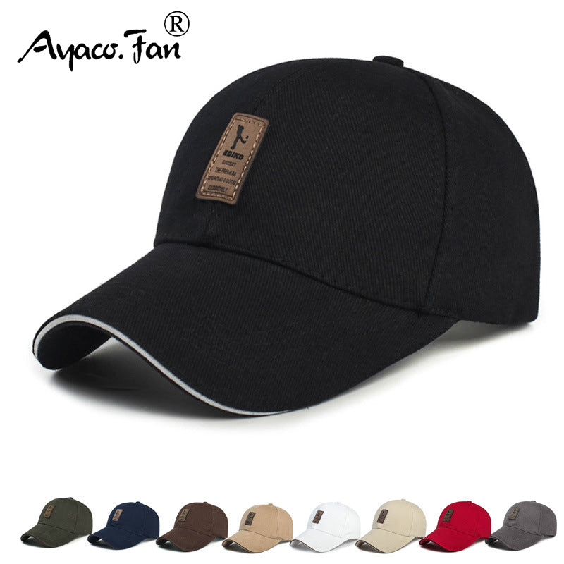 Verano mujeres hombres gorra de béisbol estructurada algodón sólido ajustable Snapback sombrero para el sol deportes al aire libre Hip Hop gorra de béisbol casquette