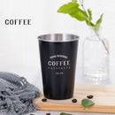 NorthernEurope Ins Industry Style 304 Stainless Steel Spray Paint Beer Cup Cold Water Drinks Cup Household Office Use Gargle Cup