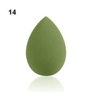 Bunter weicher Wassertropfen-Schönheits-Verfassungs-Schwamm-kosmetische Puder-Hauch-Gesichts-Grundierungs-Puder-Creme, die Schwämme mischt, kosmetische Werkzeuge