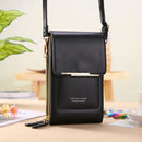 Women Bags Soft Leather Wallets Touch Screen Cell Phone Purse Crossbody Shoulder Strap Handbag for Female Cheap Women&