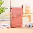 Women Bags Soft Leather Wallets Touch Screen Cell Phone Purse Crossbody Shoulder Strap Handbag for Female Cheap Women&