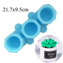 Storage Box Silicone Mold Round Striped Candle Jar Box Design DIY Aroma Plaster Epoxy Concrete Cement Clay Mold Home Decoration