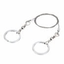 Tragbare Edelstahl-Drahtsäge Universal-Notfall-Handkettensäge Cutter Jagd Camping Wandern Reise Überlebenswerkzeug