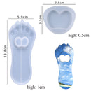 Molde de bandeja para copas de vino en forma de luna, moldes de silicona para candelabros, molde de resina epoxi de cristal DIY, molde de fundición de arcilla cerámica para decoración del hogar