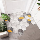 Ins Doormat Non-Slip Waterproof Dustproof Carpet Hallway Bath Mat PVC Kitchen Mat Can Be Cut Custom Indoor Home Entrance Doormat