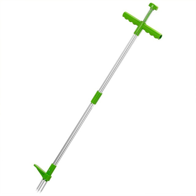 Portable Long Handle Weed Remover Portable Garden Lawn Weeder Outdoor Yard Grass Root Puller Tool Garden