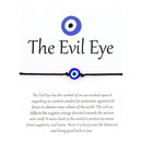 Classic Amulet Evil Nazar Eye Charm Bracelet Red Black String Rope Braided Friendship Bracelets for Women Statement Jewelry
