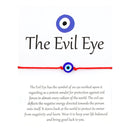 Classic Amulet Evil Nazar Eye Charm Bracelet Red Black String Rope Braided Friendship Bracelets for Women Statement Jewelry