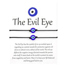 Classic Amulet Evil Nazar Eye Charm Bracelet Red Black String Rope Braided Friendship Bracelets for Women Statement Jewelry