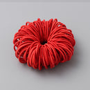 New 100pcs/lot Hair bands Girl Candy Color Elastic Rubber Band Hair band Child Baby Headband Scrunchie Hair Accessories for hair