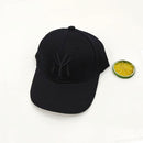 Spring Summer Child Letter Embroidery Outdoor Leisure Sun Baseball Cap Boy  Girl Cotton Breathable Solid Color Adjustable Cap