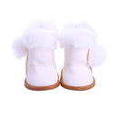 7cm Doll Shoes Doll Boots Plush Snow Panda For 18 Inch American&amp;43Cm Baby Reborn Doll Accessories Our Generation Girl`s Toy Gift