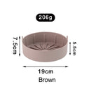 AirFryer Silicone Pot Square  Air Fryers Oven Baking Tray Bread Fried Chicken Pizza Basket Mat Replacemen Grill Pan Accessories