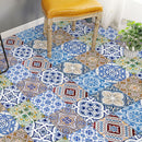 10Pcs Bathroom Kitchen Bedroom Floor Stickers Self-Adhesive Wear-Resistant Waterproof Non-Slip Stickers Toilet Tile Stickers