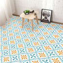 10Pcs Bathroom Kitchen Bedroom Floor Stickers Self-Adhesive Wear-Resistant Waterproof Non-Slip Stickers Toilet Tile Stickers