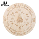 Tablero de péndulo de adivinación de madera de Altar tallado, estrella, sol, luna, corte láser, rebanada, Base de madera, posavasos, letrero de pared, decoración Hexagonal puntiaguda