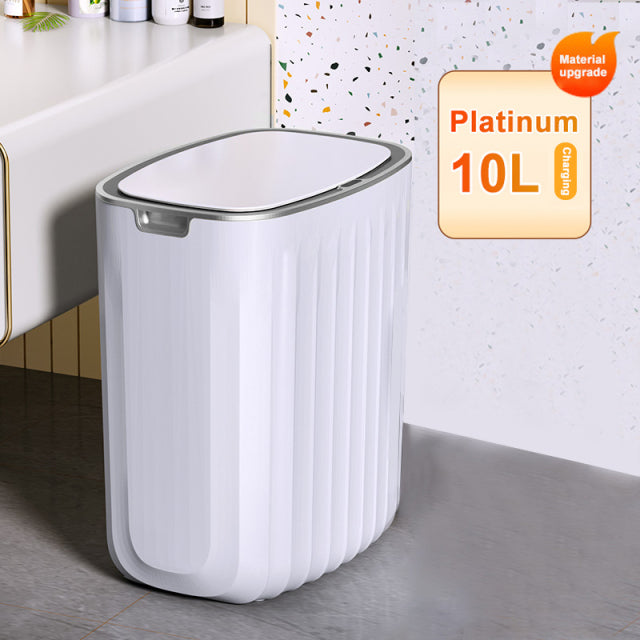 Smart Sensor Mülleimer Küche Badezimmer Toilette Mülleimer Bester automatischer wasserdichter Abfalleimer mit Deckel 10/15L