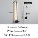 Lámparas de pared minimalistas modernas para sala de estar, dormitorio, mesita de noche, AC90V-260V LED, lámpara blanca y negra para interiores, iluminación de pasillo, decoración