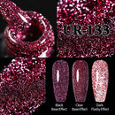 UR SUGAR 7.5ml Reflective Glitter Gel Nail Polish Winter Color Sparkling Sequins Soak Off UV LED Varnish Nail Art Decoration