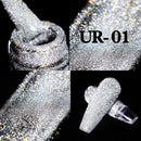 UR SUGAR 7.5ml Reflective Glitter Gel Nail Polish Winter Color Sparkling Sequins Soak Off UV LED Varnish Nail Art Decoration
