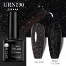 UR SUGAR 7.5ml Reflective Glitter Gel Nail Polish Winter Color Sparkling Sequins Soak Off UV LED Varnish Nail Art Decoration