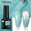 UR SUGAR 7.5ml Reflective Glitter Gel Nail Polish Winter Color Sparkling Sequins Soak Off UV LED Varnish Nail Art Decoration