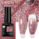 UR SUGAR 7.5ml Reflective Glitter Gel Nail Polish Winter Color Sparkling Sequins Soak Off UV LED Varnish Nail Art Decoration