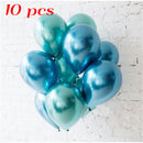 10/20 Star Confetti Balloons Metallic Confetti Latex Transparent Ballon Baby Shower Birthday Party Wedding Decoration Ball Globo